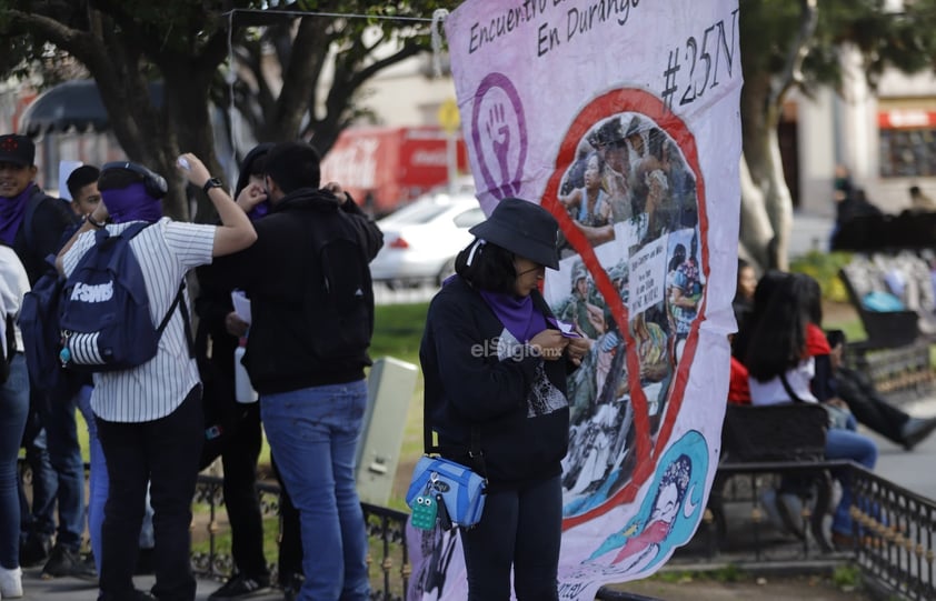 Comienza movilización en Zona Centro de la capital por el #8M.