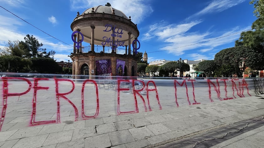 Comienza movilización en Zona Centro de la capital por el #8M.