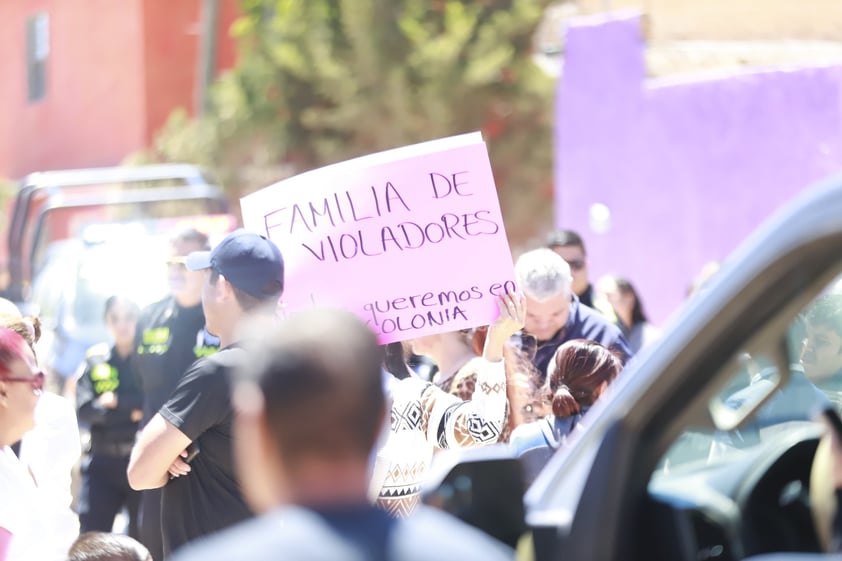 Familiares y vecinos exigen justicia por la pequeña Madelaine.