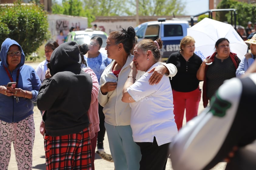 Familiares y vecinos exigen justicia por la pequeña Madelaine.