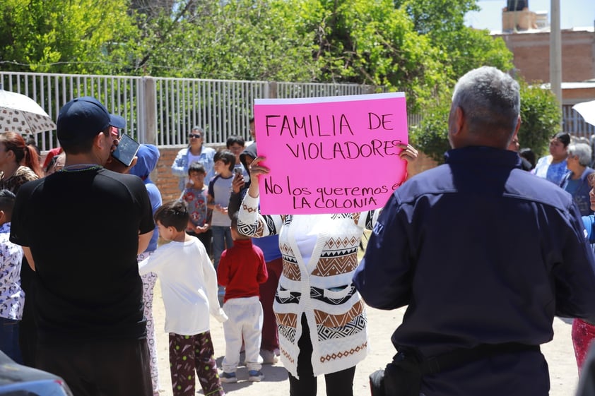 Familiares y vecinos exigen justicia por la pequeña Madelaine.