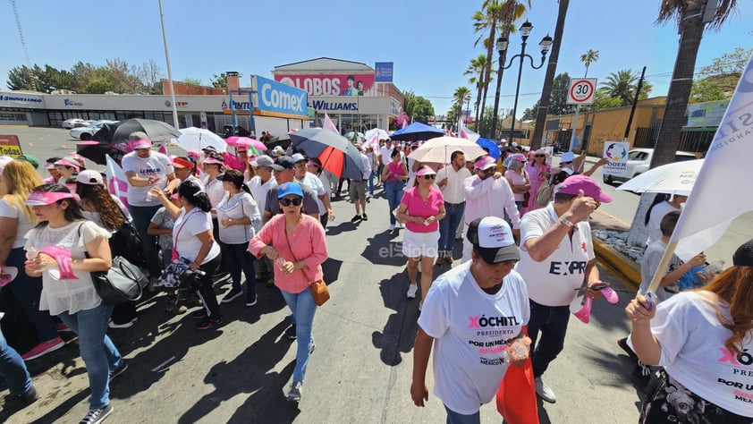 Marchan en Durango por la defensa de la República.