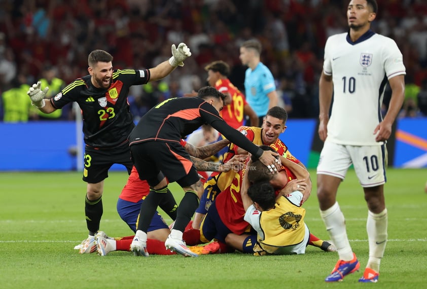 España, con goles de Nico Williams y Mikel Oyarzabal, venció 2-1 a Inglaterra en el Estadio Olímpico de Berlín, consiguiendo su cuarta Eurocopa tras las victorias de 1964, 2008 y 2012.