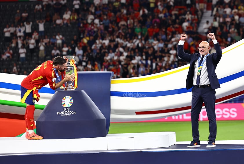 España, con goles de Nico Williams y Mikel Oyarzabal, venció 2-1 a Inglaterra en el Estadio Olímpico de Berlín, consiguiendo su cuarta Eurocopa tras las victorias de 1964, 2008 y 2012.