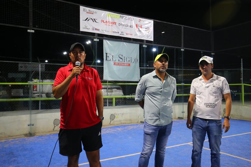 El Siglo de Durango inauguró su primer Torneo de Pádel, donde 51 parejas se enfrentarán para lograr ganar un viaje a Mazatlán.