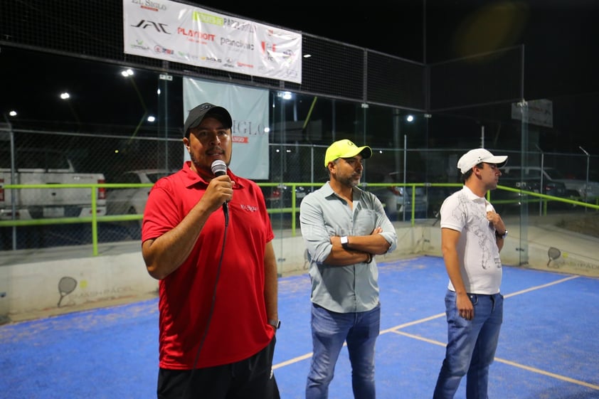 El Siglo de Durango inauguró su primer Torneo de Pádel, donde 51 parejas se enfrentarán para lograr ganar un viaje a Mazatlán.