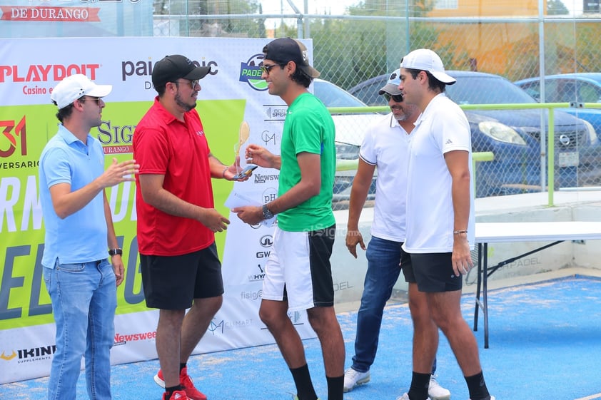 Llegó a su conclusión el primer Torneo de Pádel de El Siglo de Durango