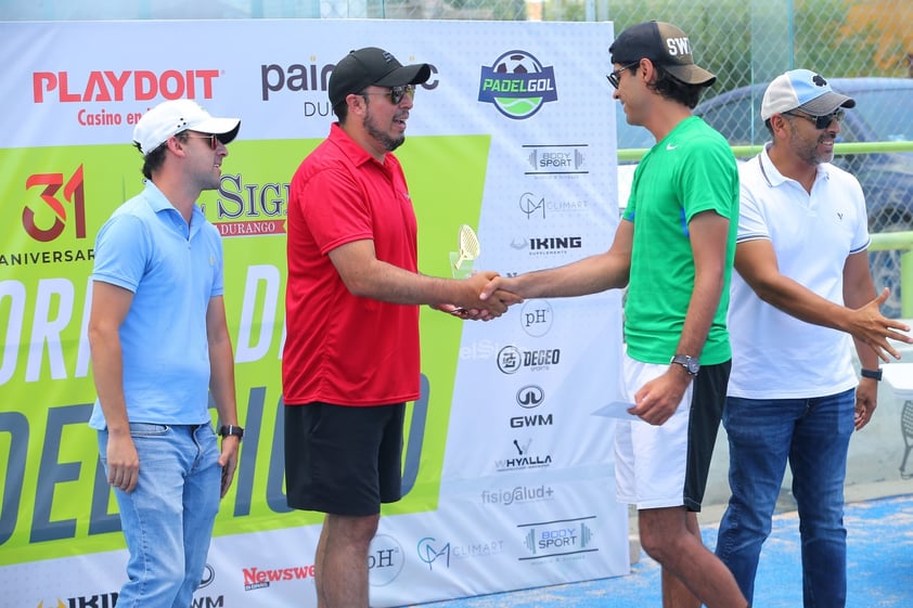 Llegó a su conclusión el primer Torneo de Pádel de El Siglo de Durango