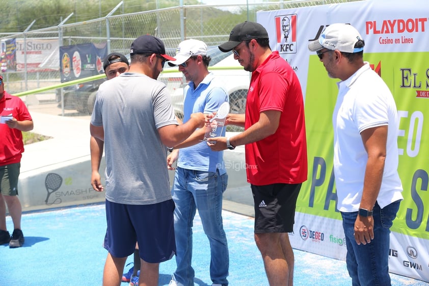 Llegó a su conclusión el primer Torneo de Pádel de El Siglo de Durango