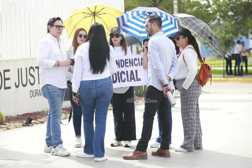 Trabajadores del Poder Judicial en Durango se unen al paro nacional contra reforma judicial