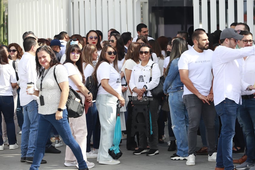 Trabajadores del Poder Judicial en Durango se unen al paro nacional contra reforma judicial