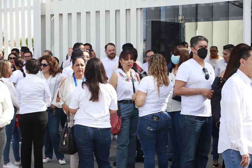 Trabajadores del Poder Judicial en Durango se unen al paro nacional contra reforma judicial