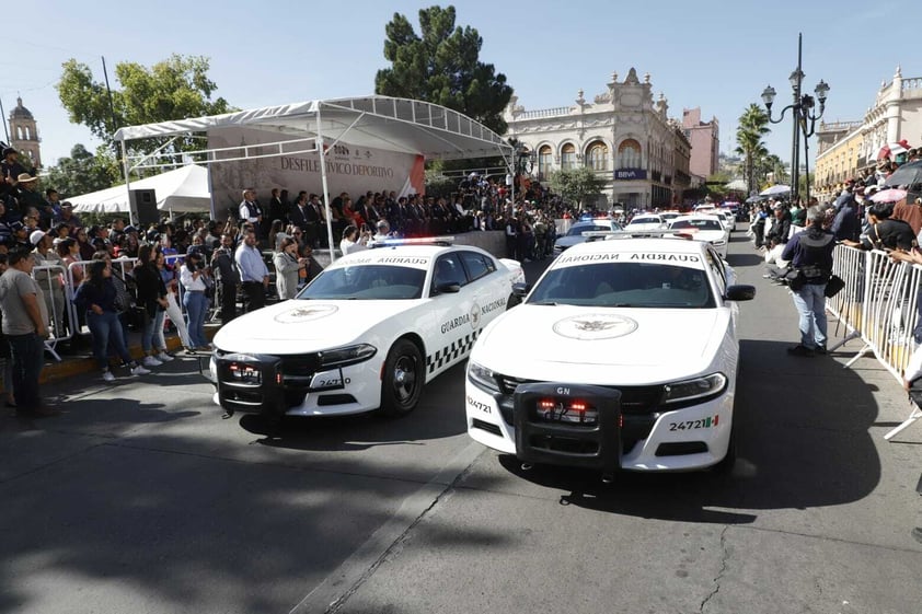 Así se vivió el desfile cívico militar por el 114 Aniversario de la Revolución Mexicana