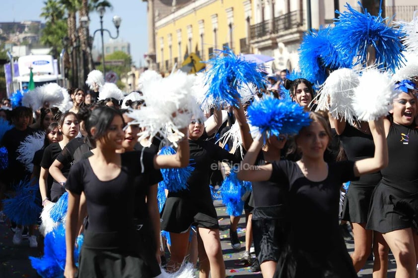 Así se vivió el desfile cívico militar por el 114 Aniversario de la Revolución Mexicana