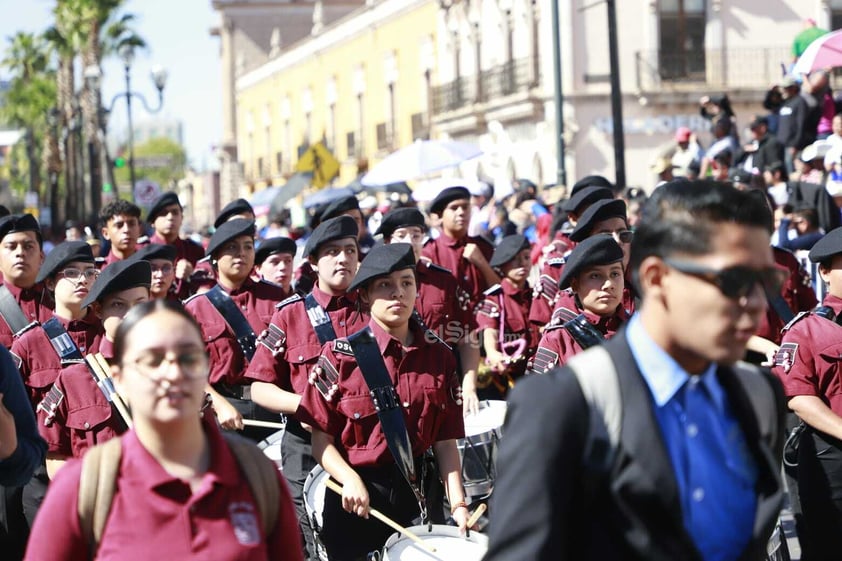 Así se vivió el desfile cívico militar por el 114 Aniversario de la Revolución Mexicana