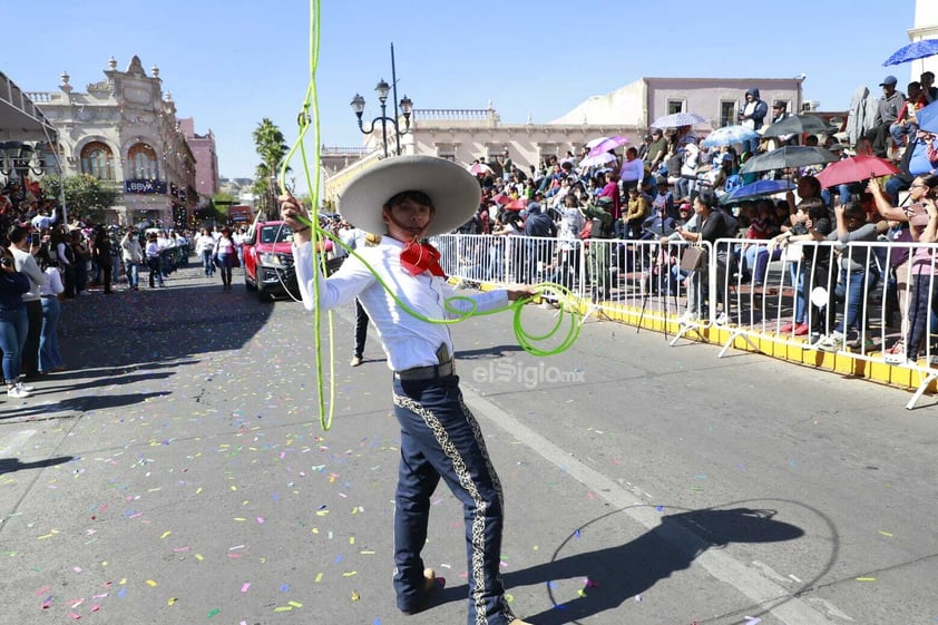 Así se vivió el desfile cívico militar por el 114 Aniversario de la Revolución Mexicana