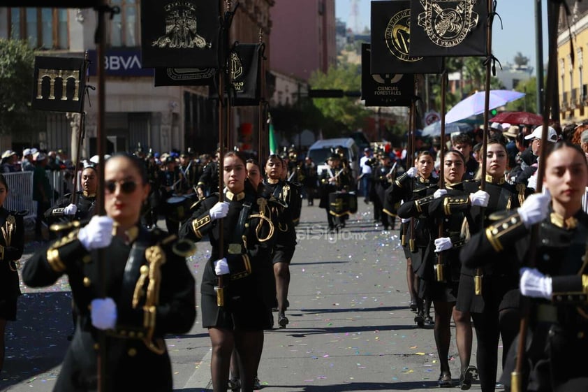 Así se vivió el desfile cívico militar por el 114 Aniversario de la Revolución Mexicana