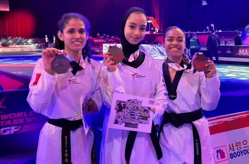 Equipo mexicano de ParaTaekwondo viajó a Campeonato Europeo 2022 por puntos  a París 2024