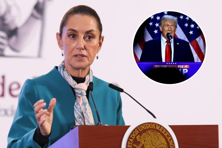 Elecciones EUA: ‘Trabajaremos con diálogo y respeto’, Sheinbaum felicita a Trump por su triunfo