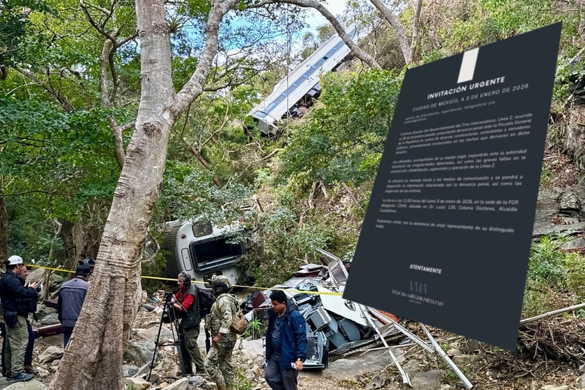 Descarrilamiento del Tren Interoceánico: víctimas preparan denuncia penal ante la FGR