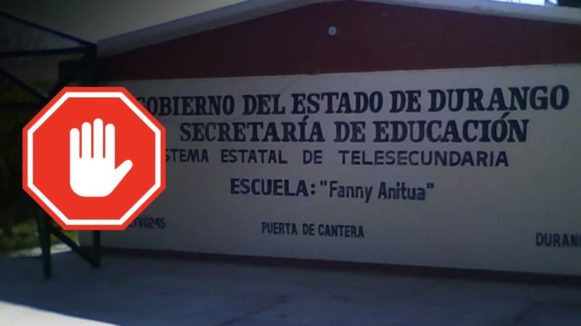 Magisterio de Telesecundarias en Durango inicia paro de labores por adeudos fiscales 