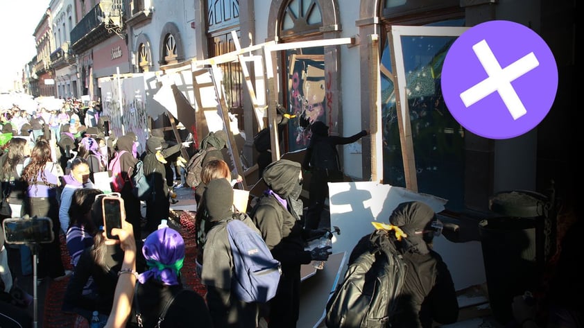 8M Durango: No habrá bloque negro ni iconoclasia; colectivos feministas 'cambian la estrategia'