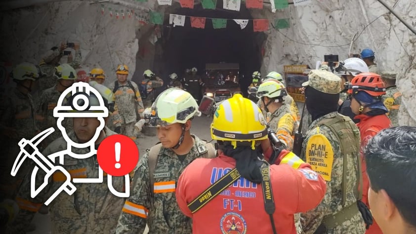 Duranguense ya fue extraído con vida de la mina en El Rosario, Sinaloa | VIDEO