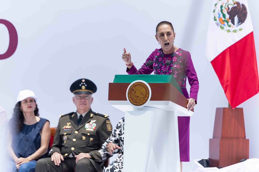 Sheinbaum eleva tono contra EUA