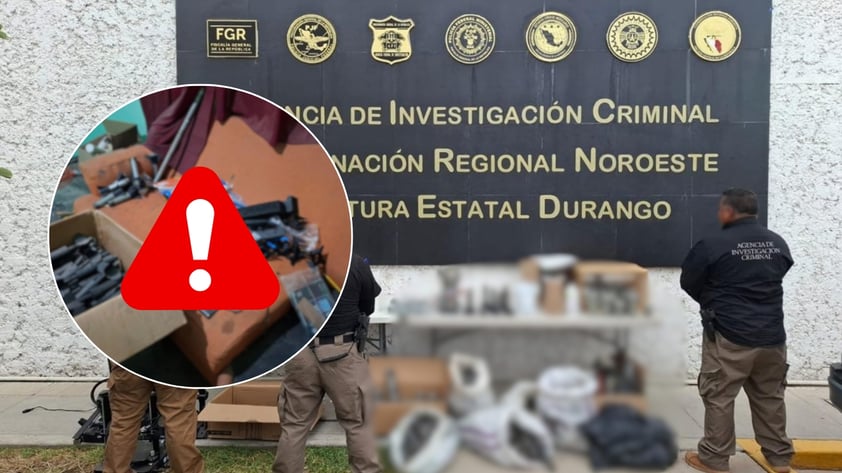Militares decomisan explosivos en una vivienda en Durango