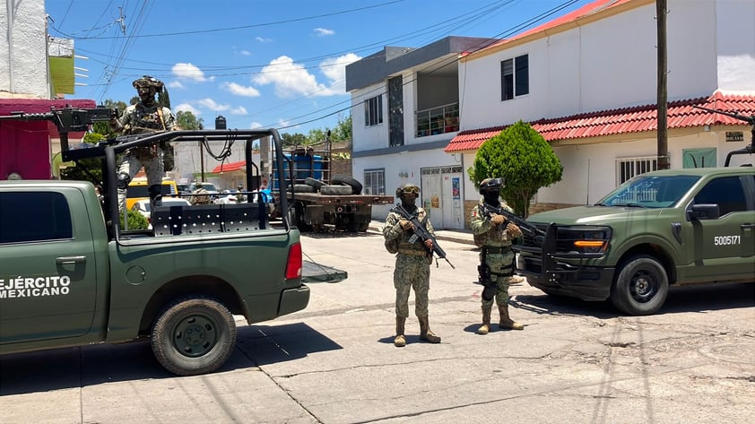 Operativo federal en Durango arroja 46 vehículos asegurados