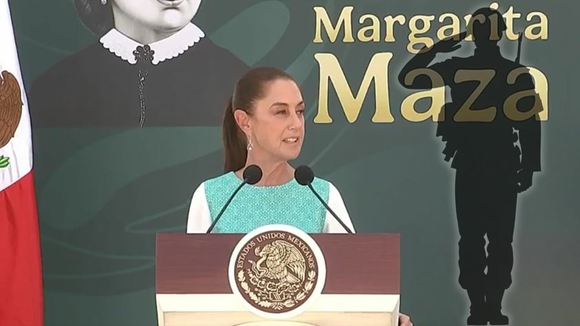 Sheinbaum agradece a las Fuerzas Armadas por defender la soberanía y seguridad de México
