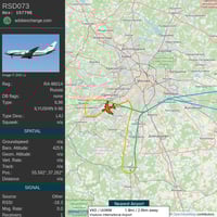 Rastreador del avión de Elon Musk ahora rastrea al Gobierno y a oligarcas rusos