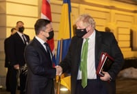 Boris Johnson se reúne con Zelenski en Kiev sin previo aviso