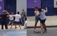 Profesor y alumno protagonizan pelea en la CDMX y se vuelve viral