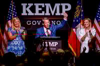 Kemp gana primarias republicanas de Georgia en repulsa a Trump