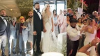 Así fue la boda de los luchadores Charlotte Flair y Andrade en Lerdo, Durango 