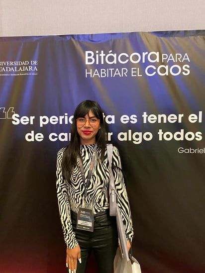 Láurel Miranda, periodista trans.