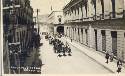 Calle 5 de febrero.