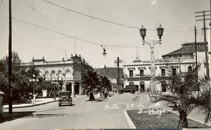 Una mirada a lo que era la calle 20 de noviembre.