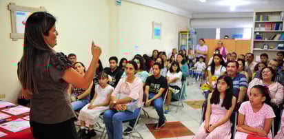 Los alumnos fueron acompañados por sus familiares en este día.