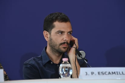  El director mexicano José Pablo Escamilla durante la presentación este lunes en el Festival de Venecia su película 'Lumbrensueño'. EFE/Bienal de Venecia