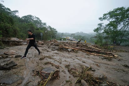 Daños por el huracán Otis en Guerrero.