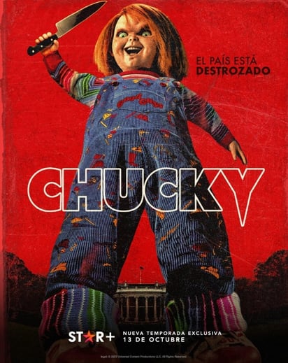 La serie de “Chucky” ha causado revuelo, tan es así que lleva tres temporadas (ESPECIAL)
