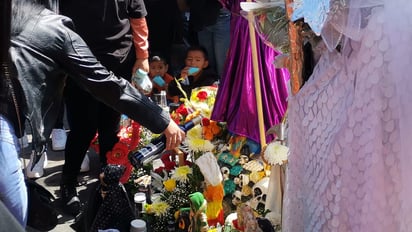 Esperanza. Hay quienes acuden para agradecer alguna situación o para pedir ayuda en un momento difícil.