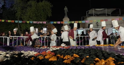 La realización de la Catrina lleva aproximadamente tres días.