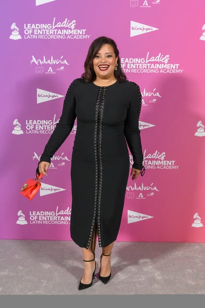 Róndine Alcalá en el evento Leading Ladies of Entertainment. EFE