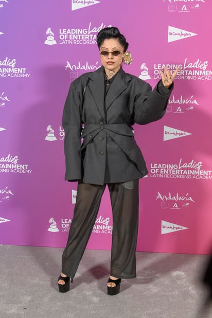 Mon Laferte en el evento Leading Ladies of Entertainment. EFE