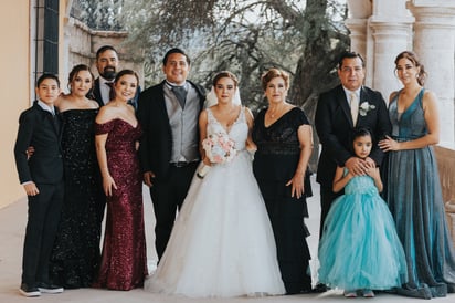 La familia Marín Cervantes.