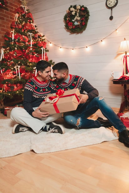 La Navidad en pareja la viven Pamela y Memo. (Foto: Isaías Sigoña)