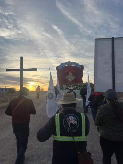 Acompañamiento. La peregrinación del primer viernes de marzo de cada año la organiza y participan los propios feligreses, que llegan de diversas partes del país y el extranjero.